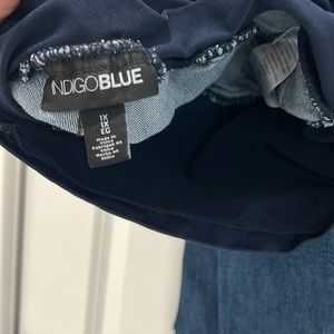 2 pairs/ Motherhood Indigo Blue Maternity Jeans 1X